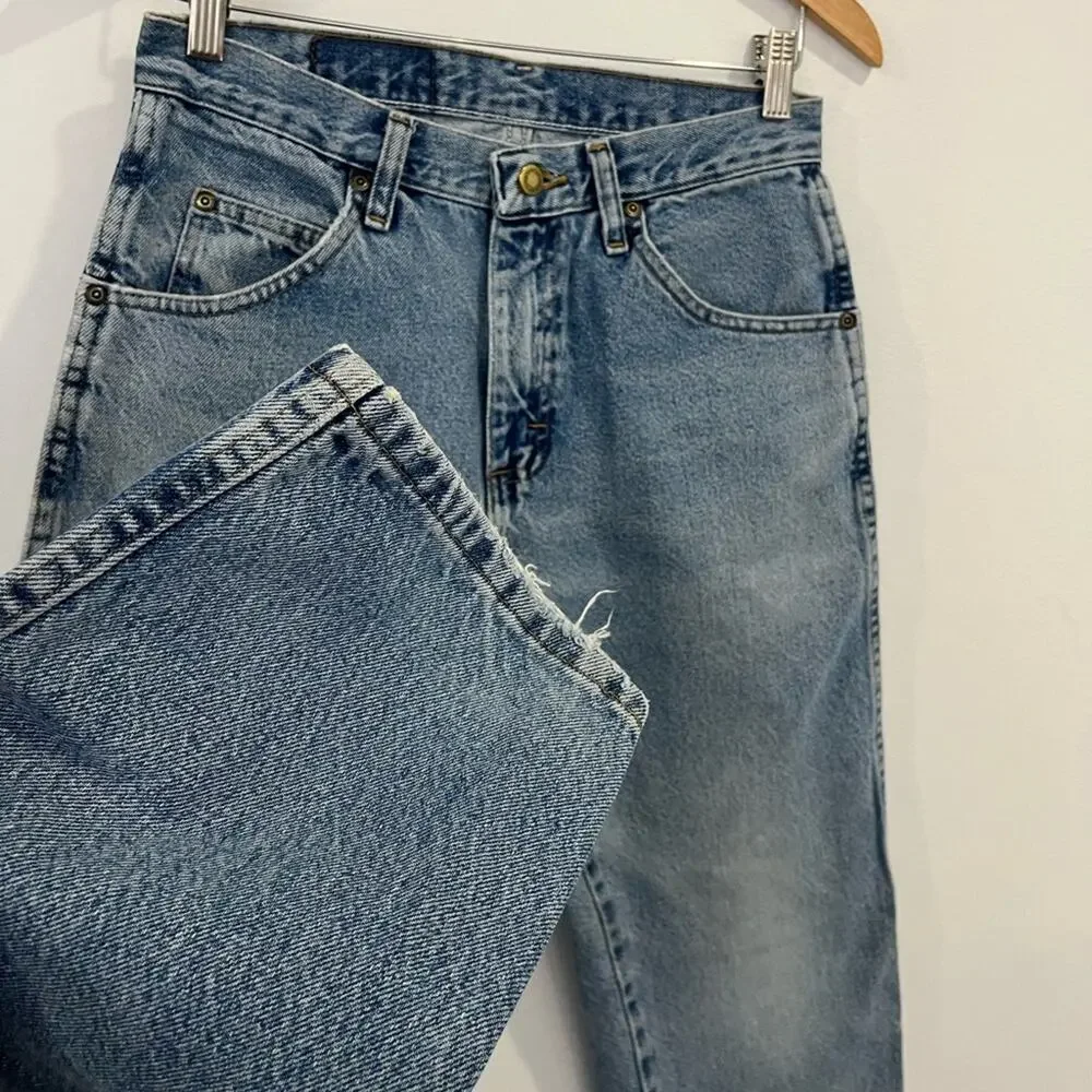 Wrangler Vintage 30x30 Light‎ Wash High Rise Jeans Regular Fit